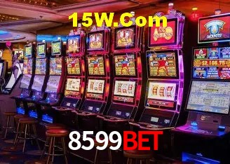 Tela de boas-vindas e lobby de jogos do aplicativo 8599BET